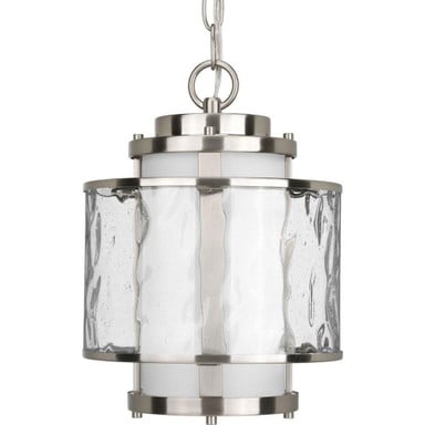 Bay Court 1 Light Outdoor Small Pendant by Progress - P5589