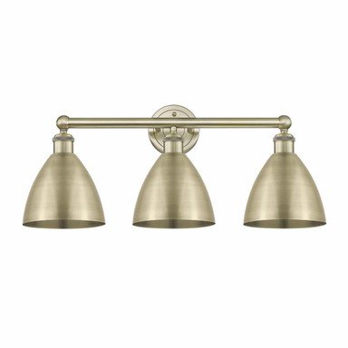 Metal Bristol 3 Light Vanity Light by Innovations - 616-3W-MB