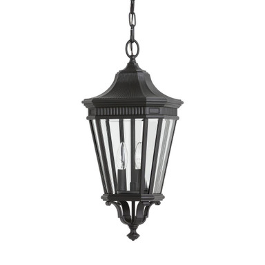 Cotswold Lane 3 Light Outdoor Small Pendant by Generation - OL5411