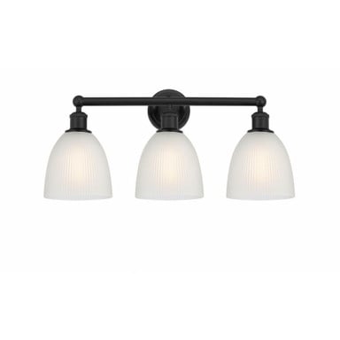 Castile 3 Light Industrial Vanity Light 46 Inch Wide by Innovations - 616-3W-G38