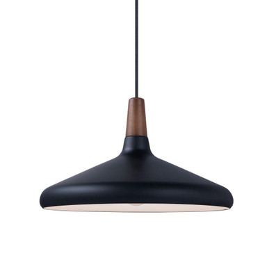 Nordic 1 Light Medium Pendant 15.25 Inch Wide by Maxim - 11354WNB