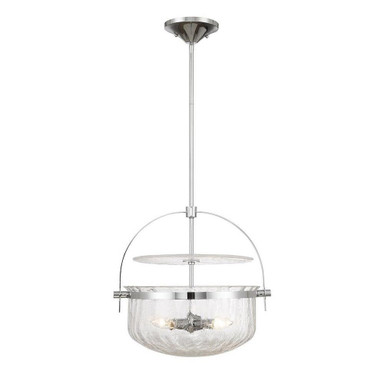 Denmar 4 Light 18 Inch Wide Convertible Semi Flush Mount by Savoy House - 6-4723-4