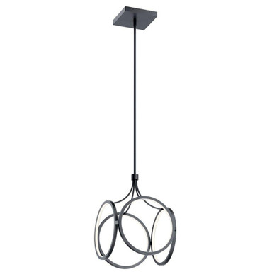 Ciri 1 LED Light Medium Pendant by Elan - 83346