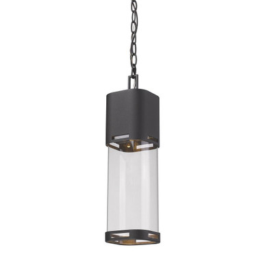 Lestat 14W 1 LED Light Mini Outdoor Pendant by Z-Lite - 562CHB