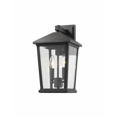 Beacon 2 Light Outdoor Wall Lantern 15 Inch Tall by Z Lite - 568M
