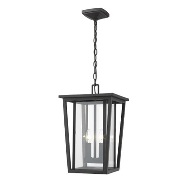Seoul 2 Light Medium Outdoor Chain Pendant 17.5 Inch Tall by Z-Lite - 571CHB