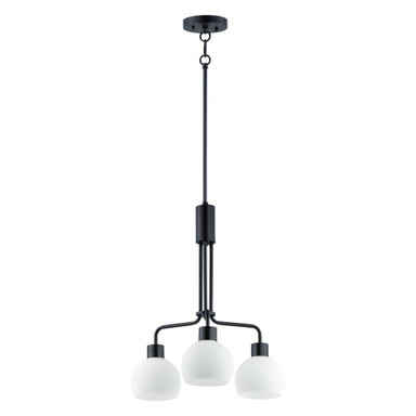 Coraline 3 Light Medium Chandelier by Maxim - 11276SW