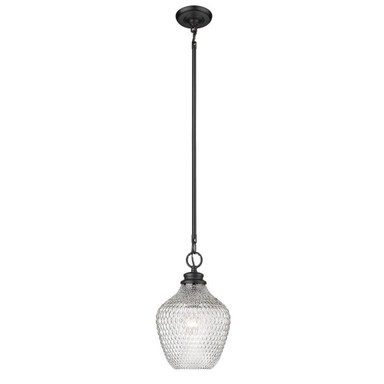 Adeline 1 Light Small Pendant by Golden - 1088-M