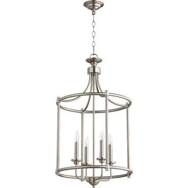 Rossington 4 Light Large Entry Pendant by Quorum - 6822-4
