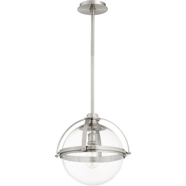 Meridian 1 Light Medium Pendant 15.5 Inch Tall by Quorum - 88-15