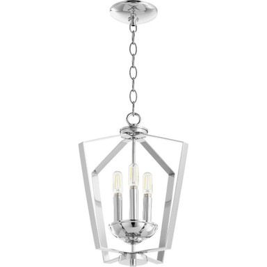3 Light Medium Pendant 15.5 Inch Tall by Quorum - 894-3