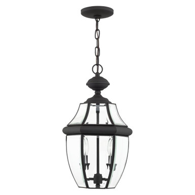 Monterey 2 Light Small Outdoor Pendant by Livex - 2255