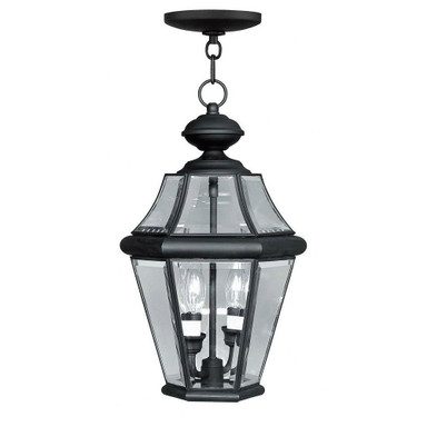 Georgetown 2 Light Small Outdoor Pendant by Livex - 2265