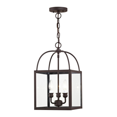 Milford Three Light Small Pendant by Livex - 4037