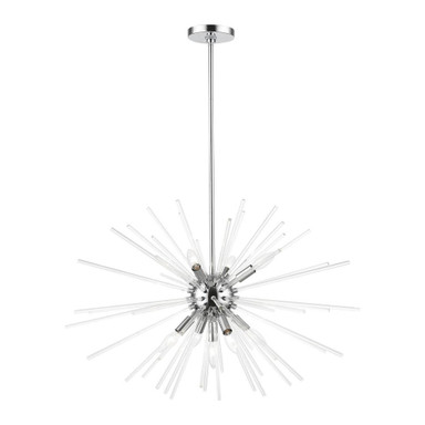Utopia 9 Light Oversized Pendant by Livex - 41255