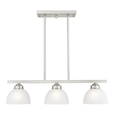 Somerset 3 Light Linear Island Pendant by Livex - 4226