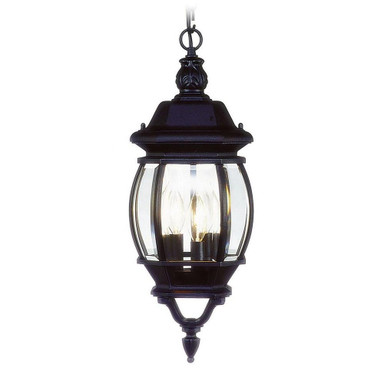 Frontenac 3 Light Small Outdoor Pendant by Livex - 7527