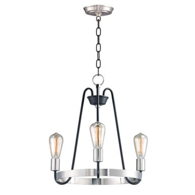 Haven 3 Light Small Chandelier by Maxim - 11733