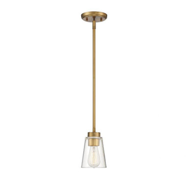 Calhoun 1 Light Mini Pendant by Savoy House - 7-1026-1