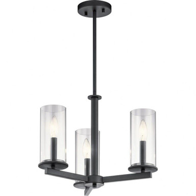 Crosby 3 Light Small Chandelier by Kichler - 43997