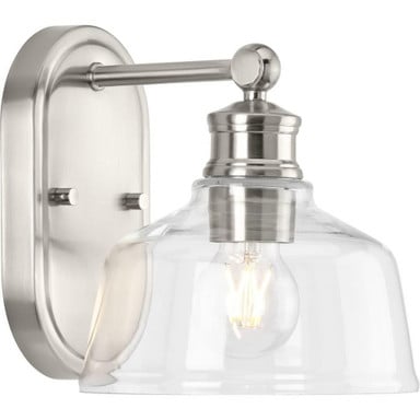 Singleton 1 Light Vanity Light by Progress - P300395