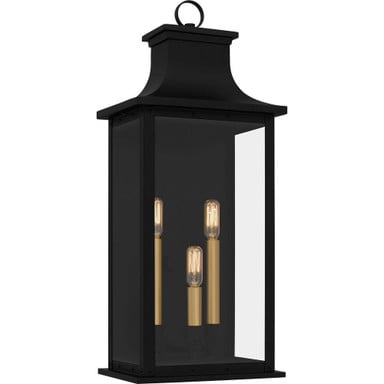 Abernathy 3 Light Outdoor Wall Lantern by Quoizel - ABY8409