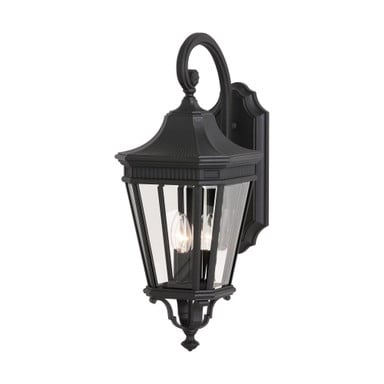 Cotswold Lane 3 Light Candle Style Wall Lantern 23 Inch Tall by Generation - OL5402