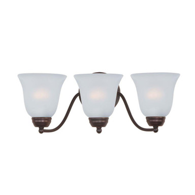Basix 3 Light Vanity Light by Maxim - 2122