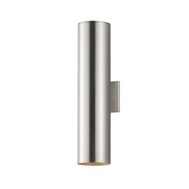 Outpost 2 Light Contemporary Outdoor Wall Lantern 22 Inch Tall by Maxim - 26109