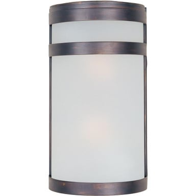 Arc 2 LED Light Outdoor Wall Lantern by Maxim - 65002FT