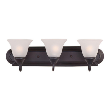Essentials 801X 3 Light Vanity Light by Maxim - 8013