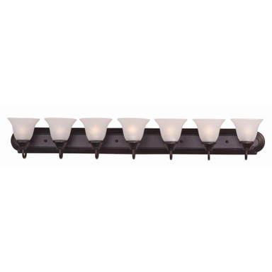 Essentials 801X 7 Light Vanity Light by Maxim - 8016