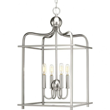 Assembly Hall 4 Light Medium Pendant by Progress - P500036
