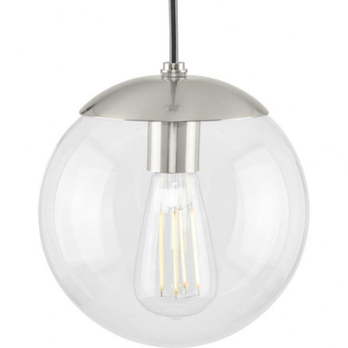 Atwell 1 Light Small Pendant 8.75 Inch Tall by Progress - P500309