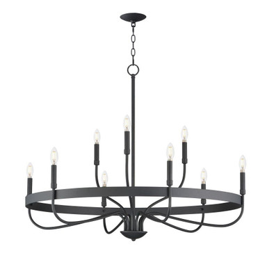 Frankie 9 Light Oversized Chandelier by Maxim - 14499