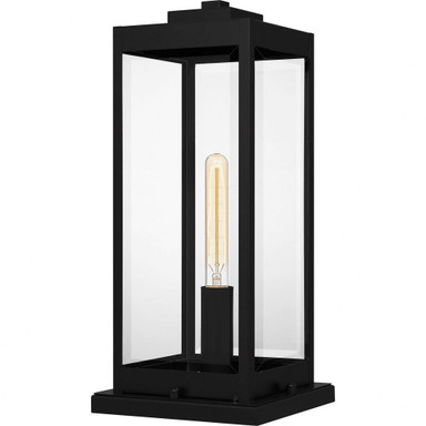 Westover 1 Light Outdoor Pier Mount 19 x 8.5 Inches by Quoizel  - WVR9107