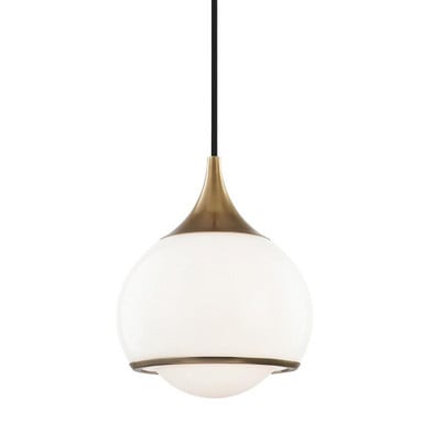 Reese 1 Light Small Pendant 8.25Inch Tall by Mitzi - H281701S
