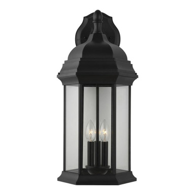 Sevier 3 Light Candle Style Outdoor Wall Lantern by Generation - 8738703