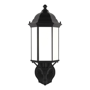 Sevier 1 Light Clear Glass Outdoor Wall Mount 19.38 Inch Tall by Generation - 8838701