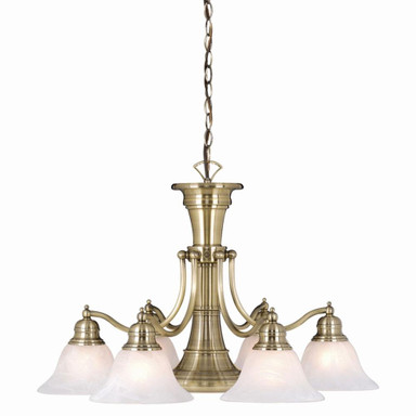 Standford 6 Light Oversized Chandelier by Vaxcel - CH30307