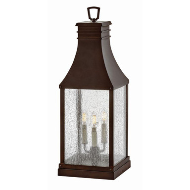 Beacon Hill 3 Light Outdoor Pier Mount 26.75 x 9.5 Inches by Hinkley  - HL17467