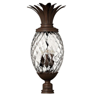 Plantation Cast Outdoor Lantern Fixture 12.5 x 29.5 Inches by Hinkley  - 2227