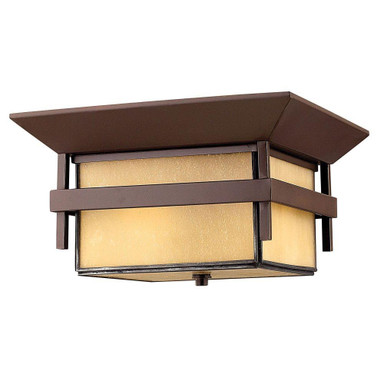 Harbor 2 Light 7 Inch Wide Outdoor Flush Mount by Hinkley - 2573