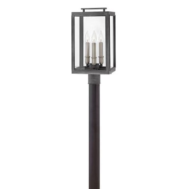 Sutcliffe 3 Light Large Outdoor Post or Pier Mount 10 x 20 In by Hinkley  - 2911