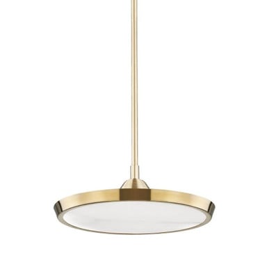 Draper 1 Light Medium Round Pendant by Hudson Valley - 3616