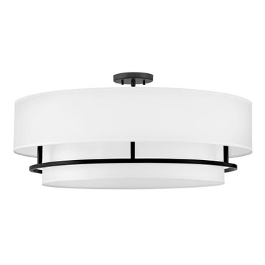 Graham 20W 4 LED 9.27 Inch Wide Semi Flush Mount by Hinkley - 38895