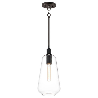 Babylon 1 Light Small Pendant 16 Inch Tall by Maxim - 11114