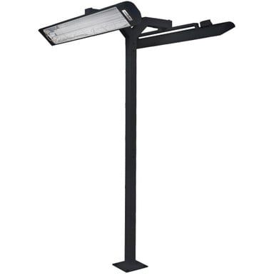 EF60 8 Foot Double 61 Inches Pole Mount by Eurofase Heating - EF6108D