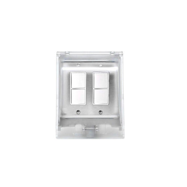 Dual Duplex Switch with Weatherproof Box by Eurofase Heating - EFDWWP
