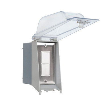 Single Duplex Switch Weatherproof with Gang Box by Eurofase Heating - EFSO